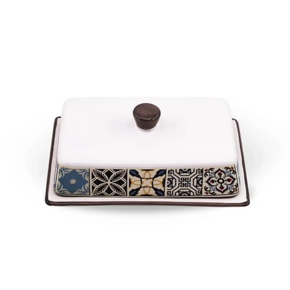 Earthenware butter dish Holiday Porto Maestro, MR-20005-45