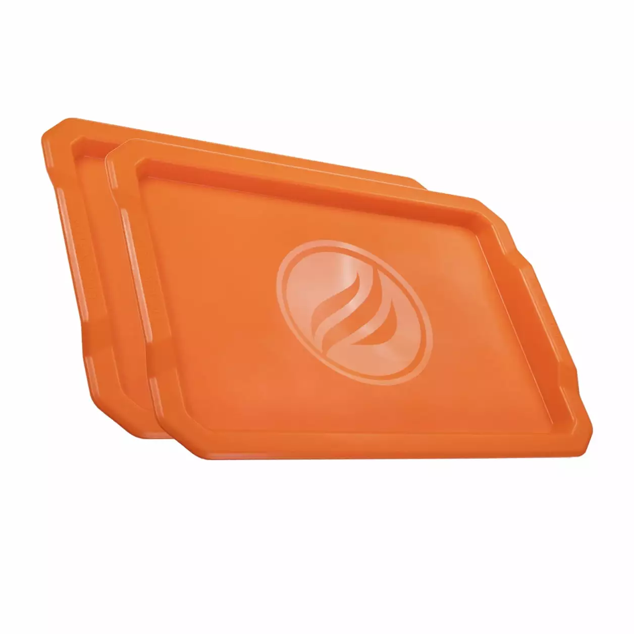 Blackstone Rectangle Griddle Serving Trays Orange 2-Pack