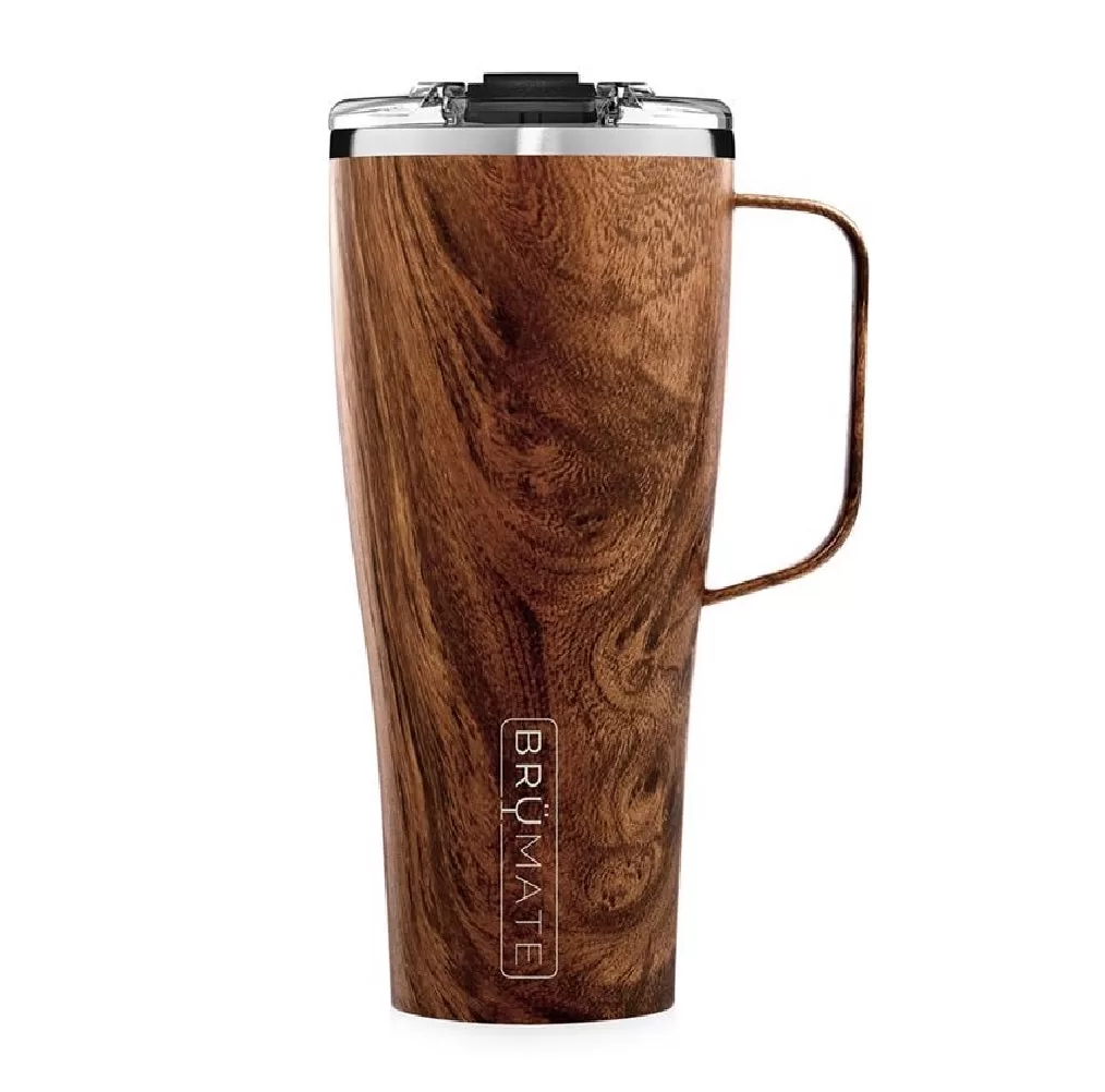 Brumate Toddy XL Vacuum Insulated Mug 32oz Walnut Double Wall Stainless Steel