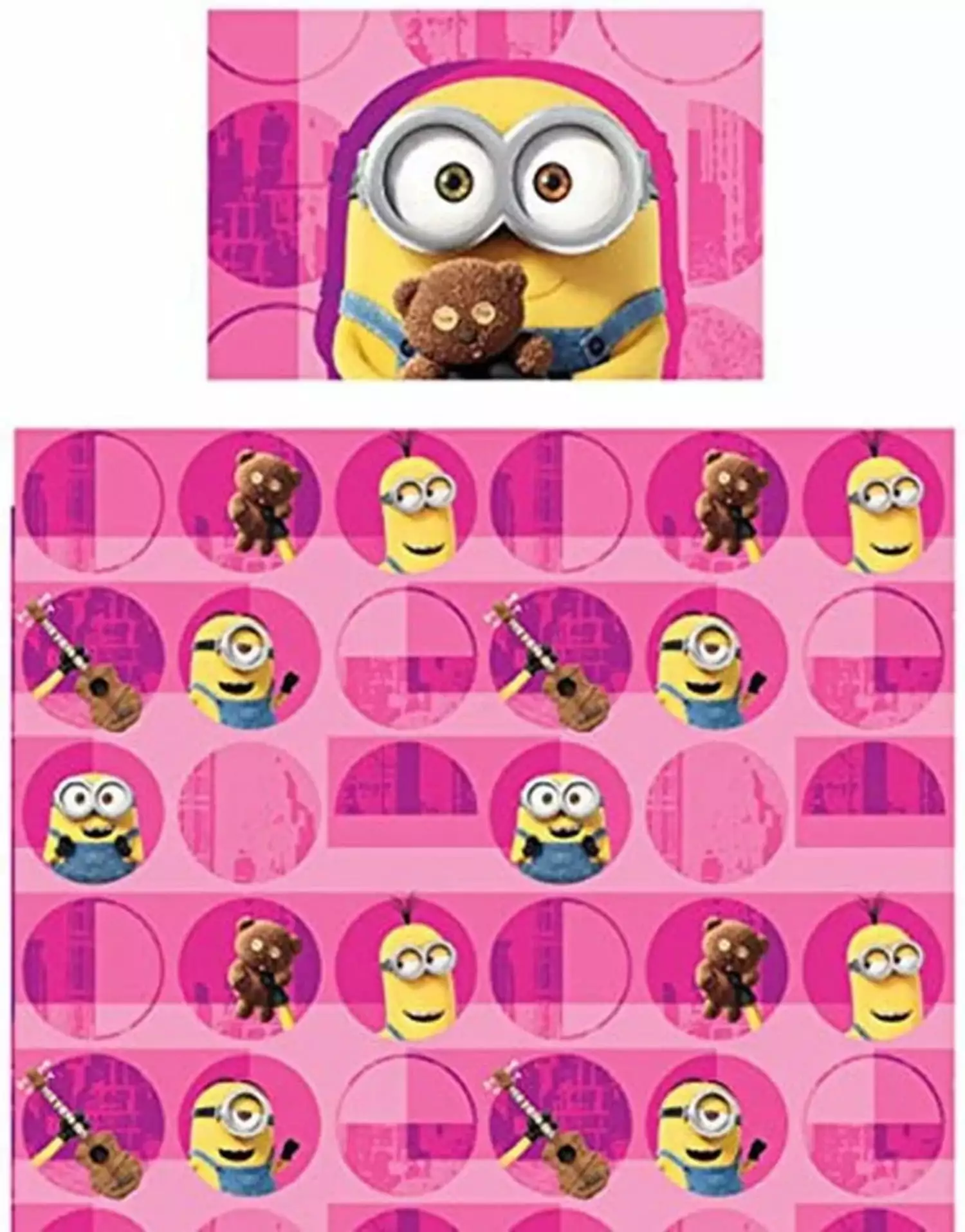 Dream Works Despicable Me Minion Girls Twin Sheets Set unknown