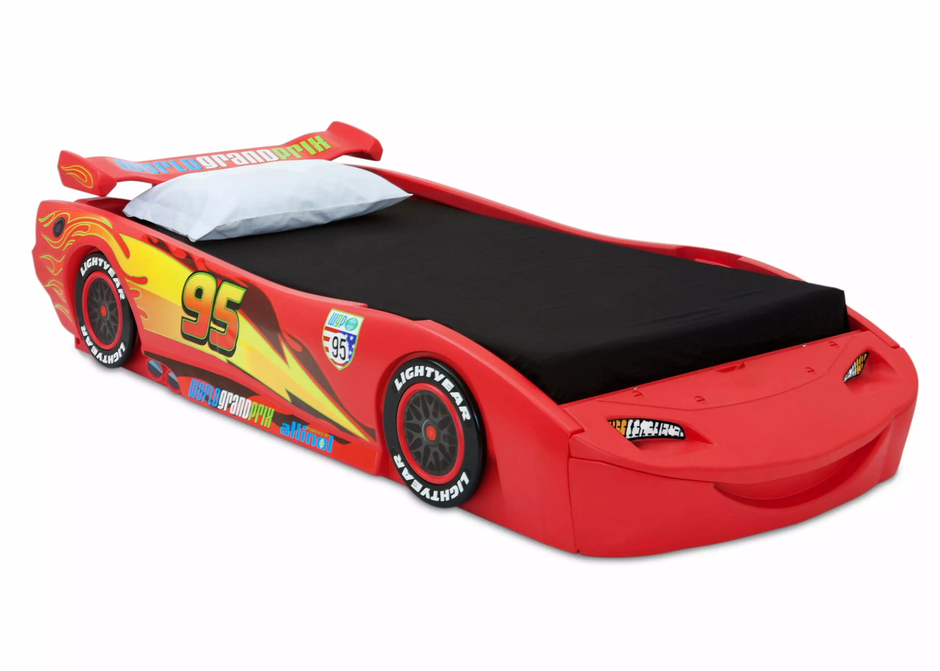 Disney Pixar Cars Lightning McQueen Twin Bed Delta Children