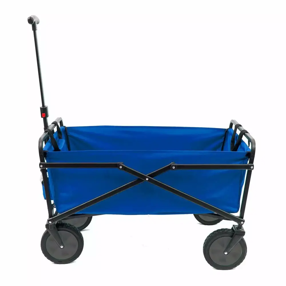 SUW-200 Featherweight Steel Frame Folding Utility Wagon Cart Pockets NAVY