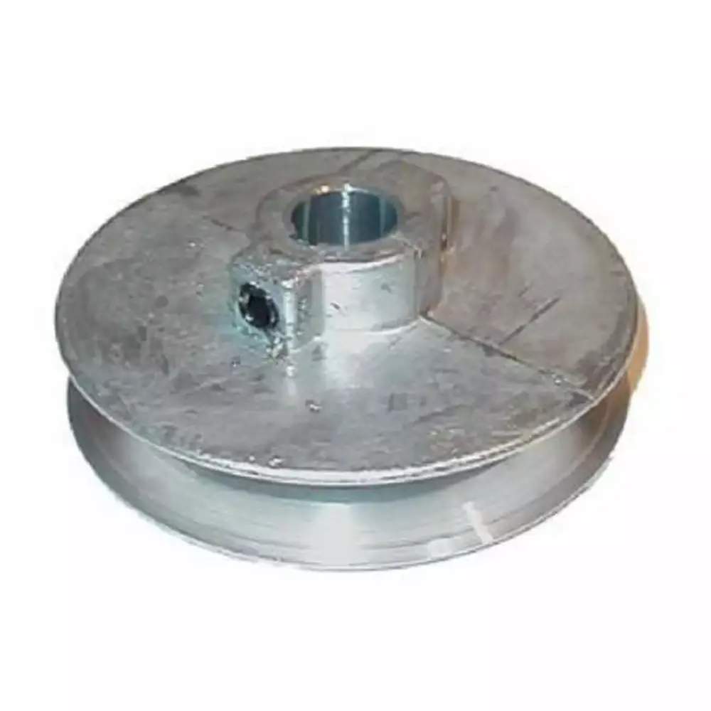 Chicago Die Casting 3-1/2 Single V Groove 1/2 Pulley Industrial Machinery 1
