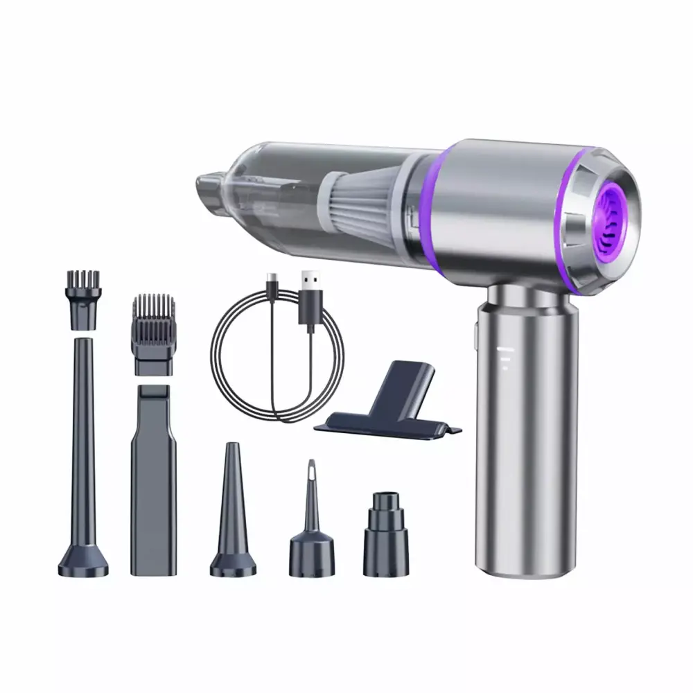 STARLAN Car Vacuum Cleaner Brushless High Power Super Strong Three Gears Adjustable Power Display Handheld