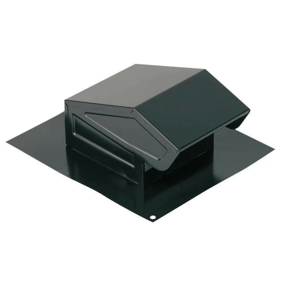 Broan 636 Round Duct Steel Roof Cap Black Ventilation Systems
