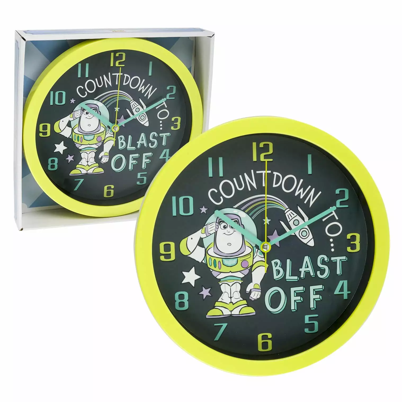 Toy Story Wall Clock 10 Inches Battery Operated Disney Pixar Home Decor