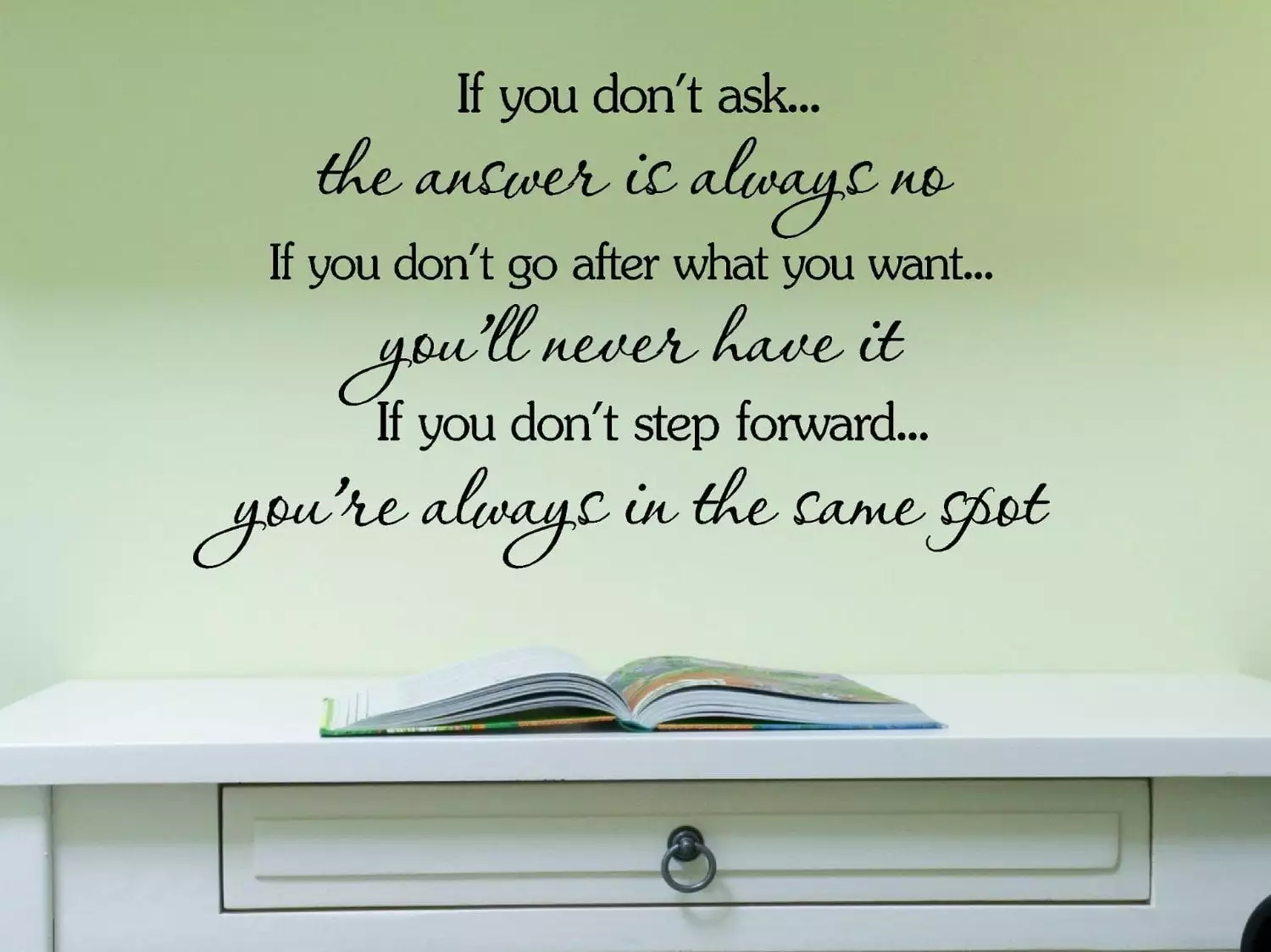 Vinyl Wall Art Inspirational Quotes and Sayings Home Decor Decal Sticker Picniva
