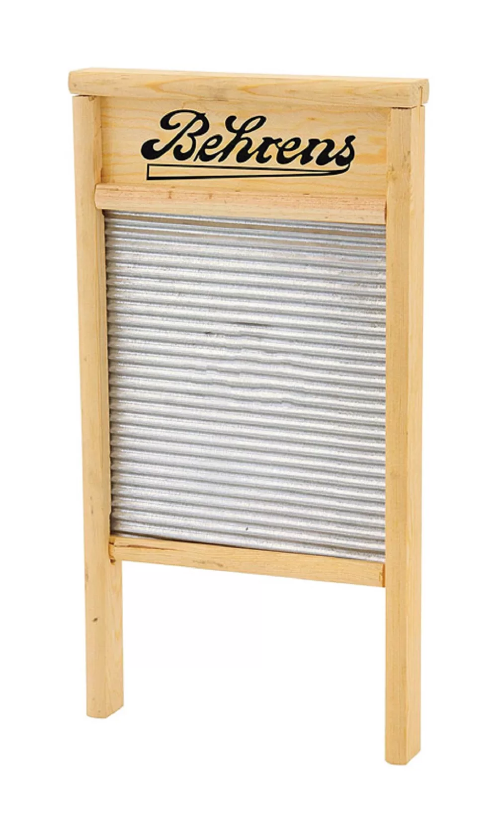 Behrens BWBG12 Galvanized Steel Washboard 24.5 x 12.5 Inch Vintage Laundry Tool
