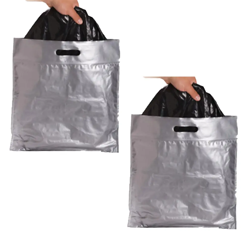 Reliance Products Double Doodie Plus Large Toilet Waste Bags Gray 2 Pack Camping Sanitation