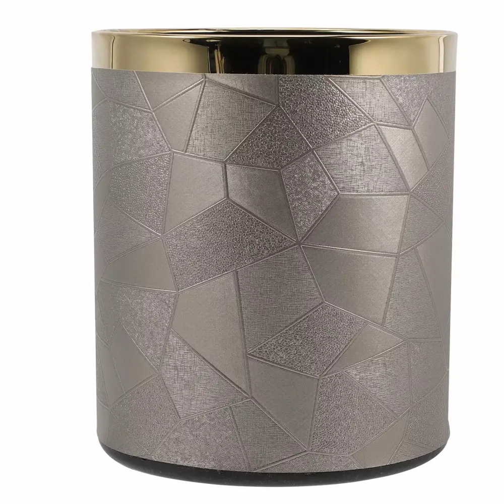 Hemoton Plastic Wastepaper Container Bathroom Garbage Can Trash Bucket 26x22