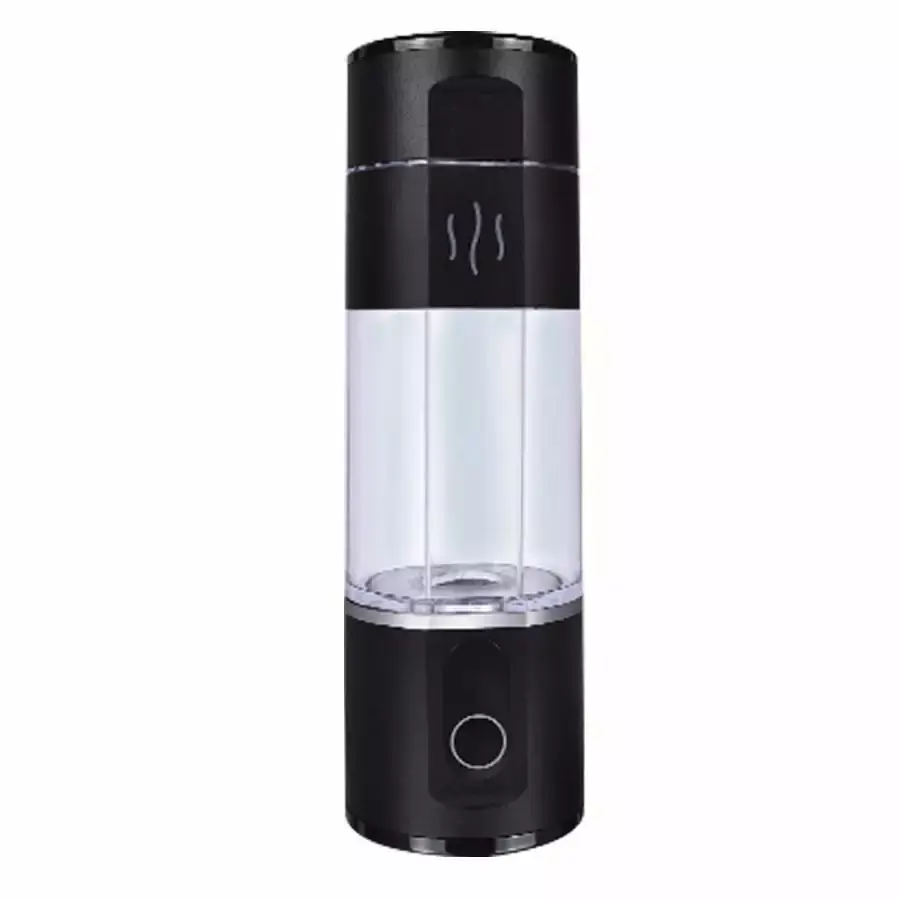 ALKA Hydrogen Water Generator Portable Rich Water Bottle Max 5000PPB Black
