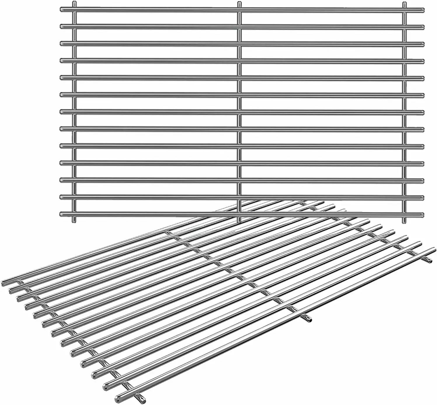 Quickflame 7637 Stainless Steel Cooking Grates Weber Spirit I & II 200 Series Spirit E210 Spirit E220 Spirit S210. Spirit ...
