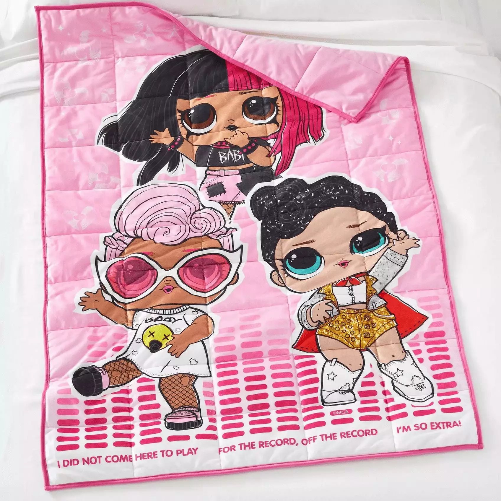 LOL Surprise Standing Ovation Weighted Blanket Kids L.O.L. Surprise!