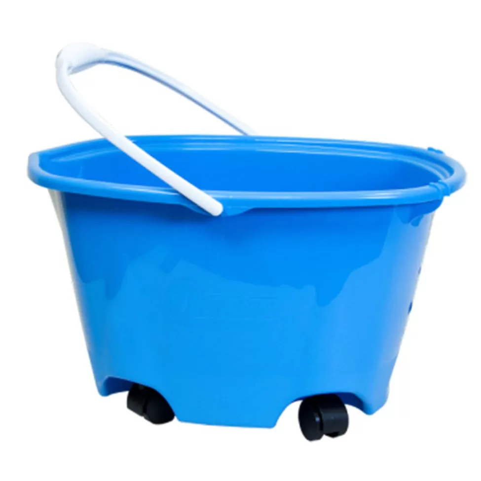 Quickie 20000ZQK Home Pro Ez Glide Blue Bucket On Wheels 5 Gallon