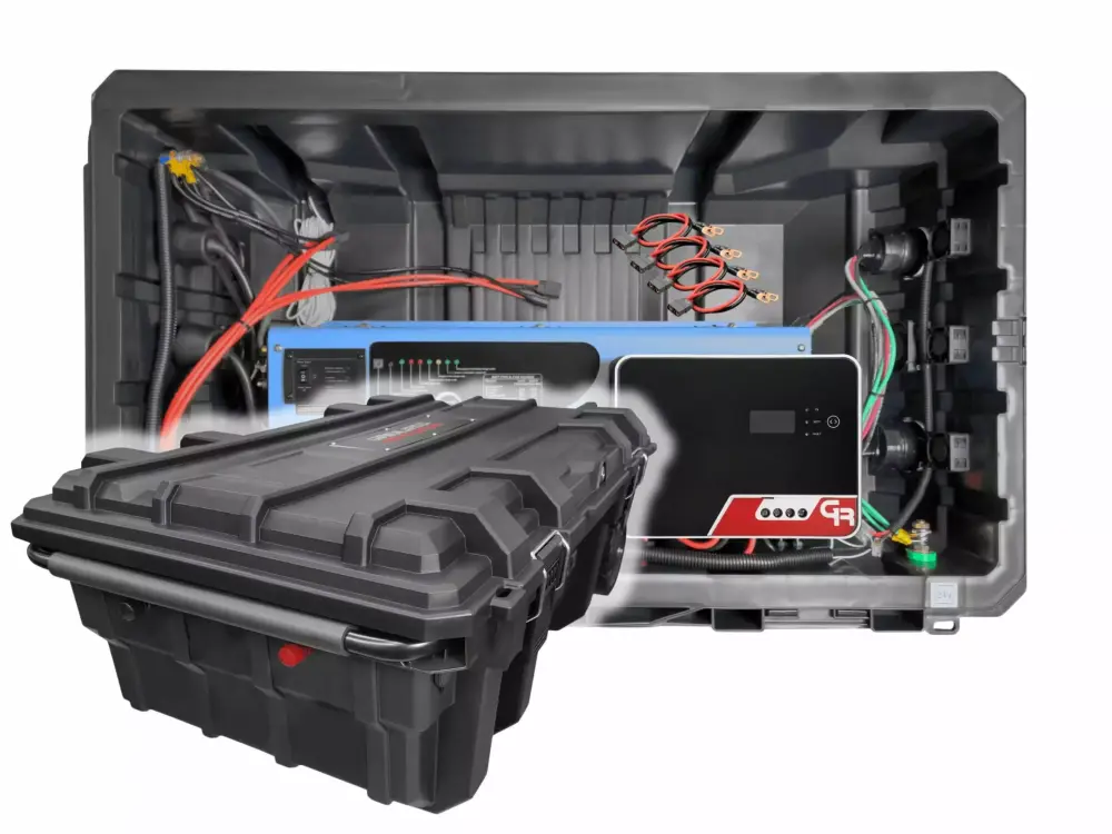 6kW Rebel Solar Generator GR 18kW Surge Whole Home Off-Grid System 120V/240V Output