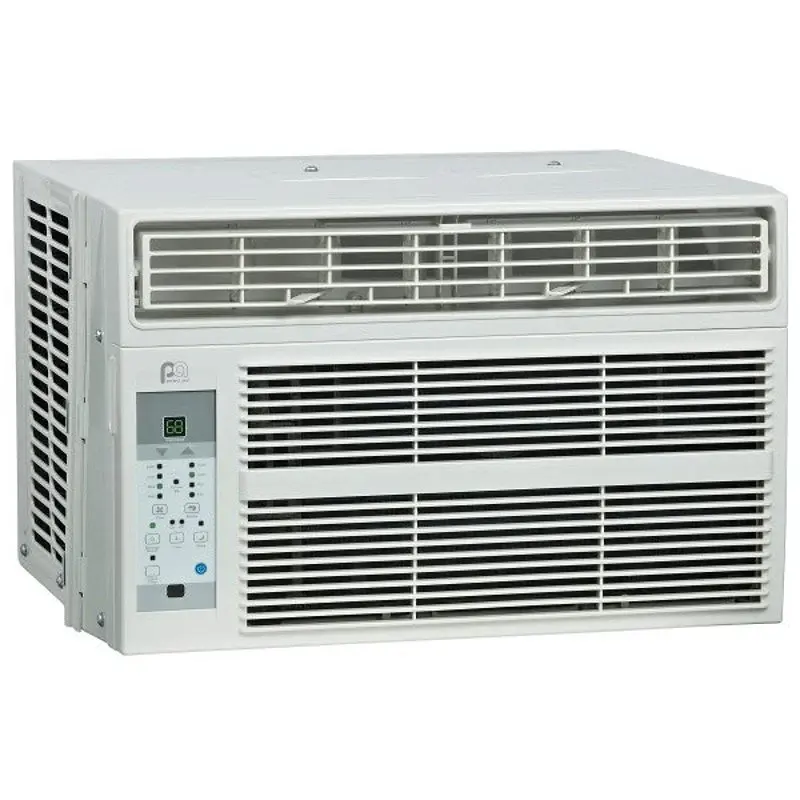 Energy Star Perfect Aire 4PNC8000 Window Air Conditioner, 8000 Btu Airy, 10.9 Btu/W EER, 300 to 350 sq-ft Coverage Area