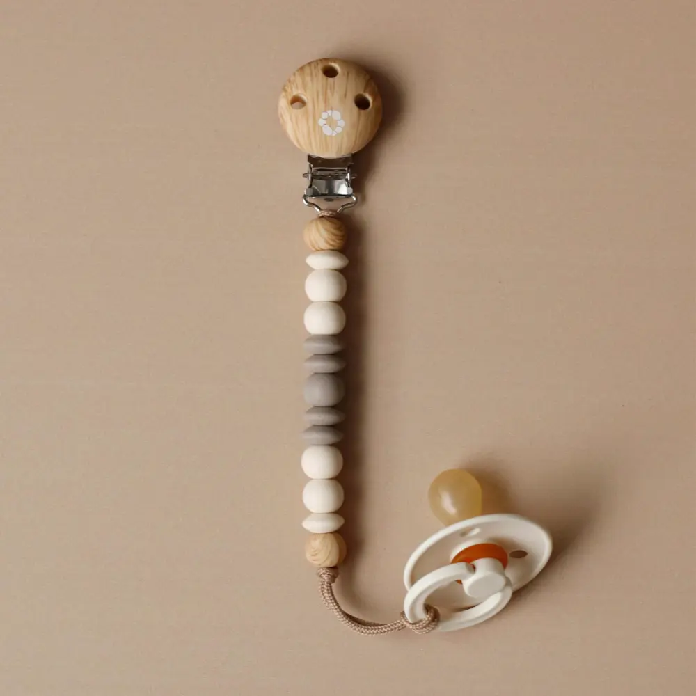 Pacifier Clip Ora- Wood Snow Brackets & Hardware