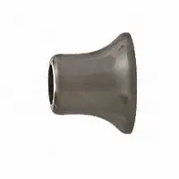 ISBWMACP Shiny metal Polish Wall To Rod Connector (White)