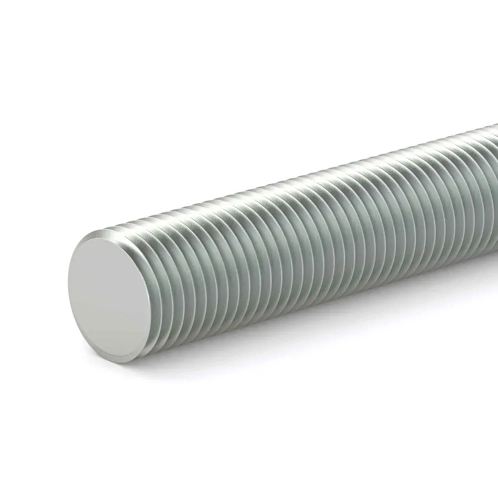 Threaded Rod Zinc-Plated Metal, 5/16'' x 72''