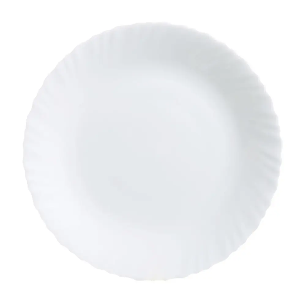 Luminarc dinner plate, alabaster, round, 25 cm, Feston