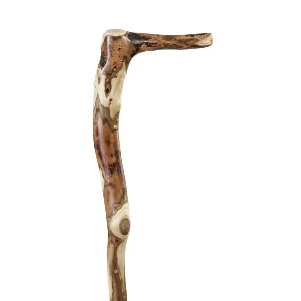 Brazos 502-3000-0138 Natural Hardwood Root Walking Cane 37 Inch